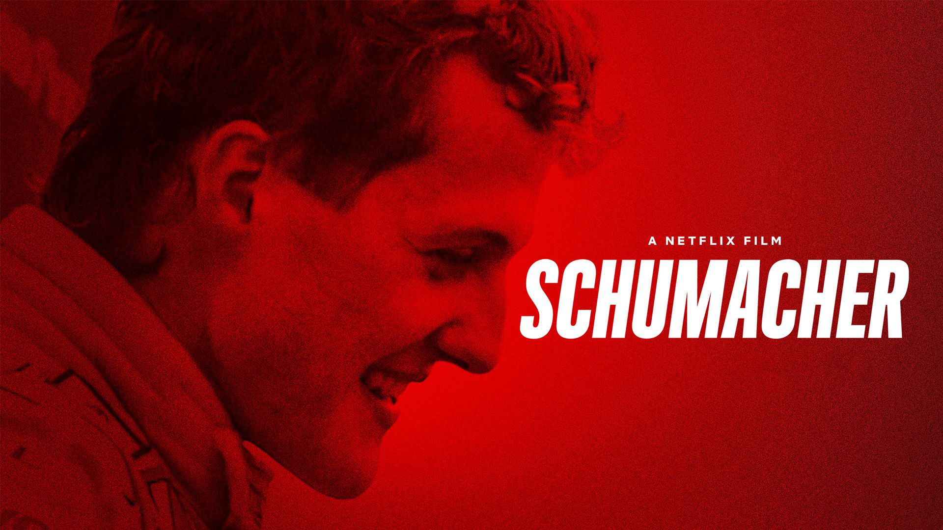 میشائیل شوماخر در پوستر مستند Schumacher نتفلیکس