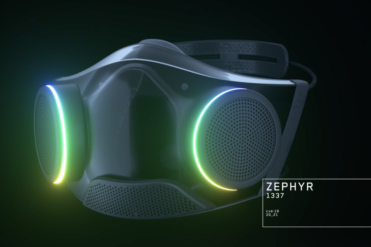 ماسک فن دار Razer Zephyr