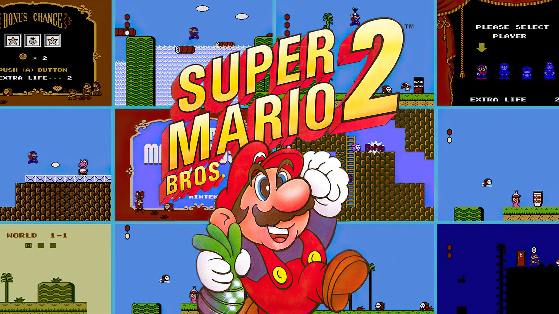 پوستر بازی Super Mario Bros. 2