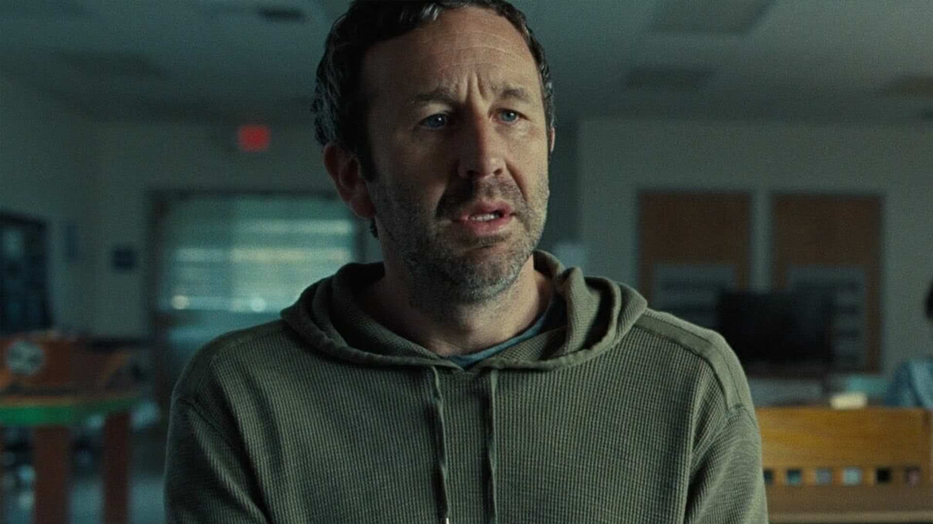 کریس اودوود در نقش جک در بیمارستان روانی در فیلم The Starling