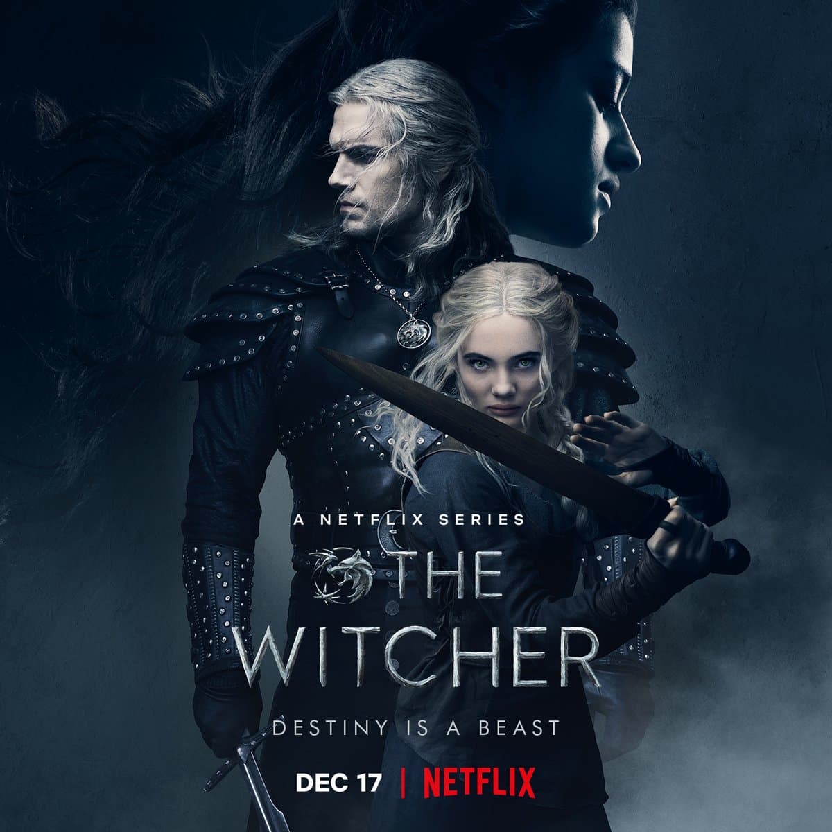 پوستر جدید فصل دوم سریال The Witcher 