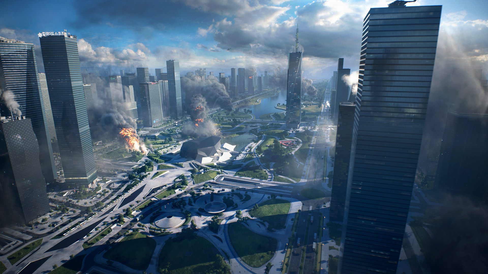  محیط شهری یکی از نقشه‌های Battlefield 2042
