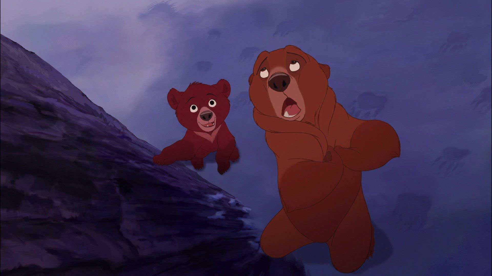 دو خرس در فیلم Brother Bear، انیمیشن سال ۲۰۰۳ میلادی