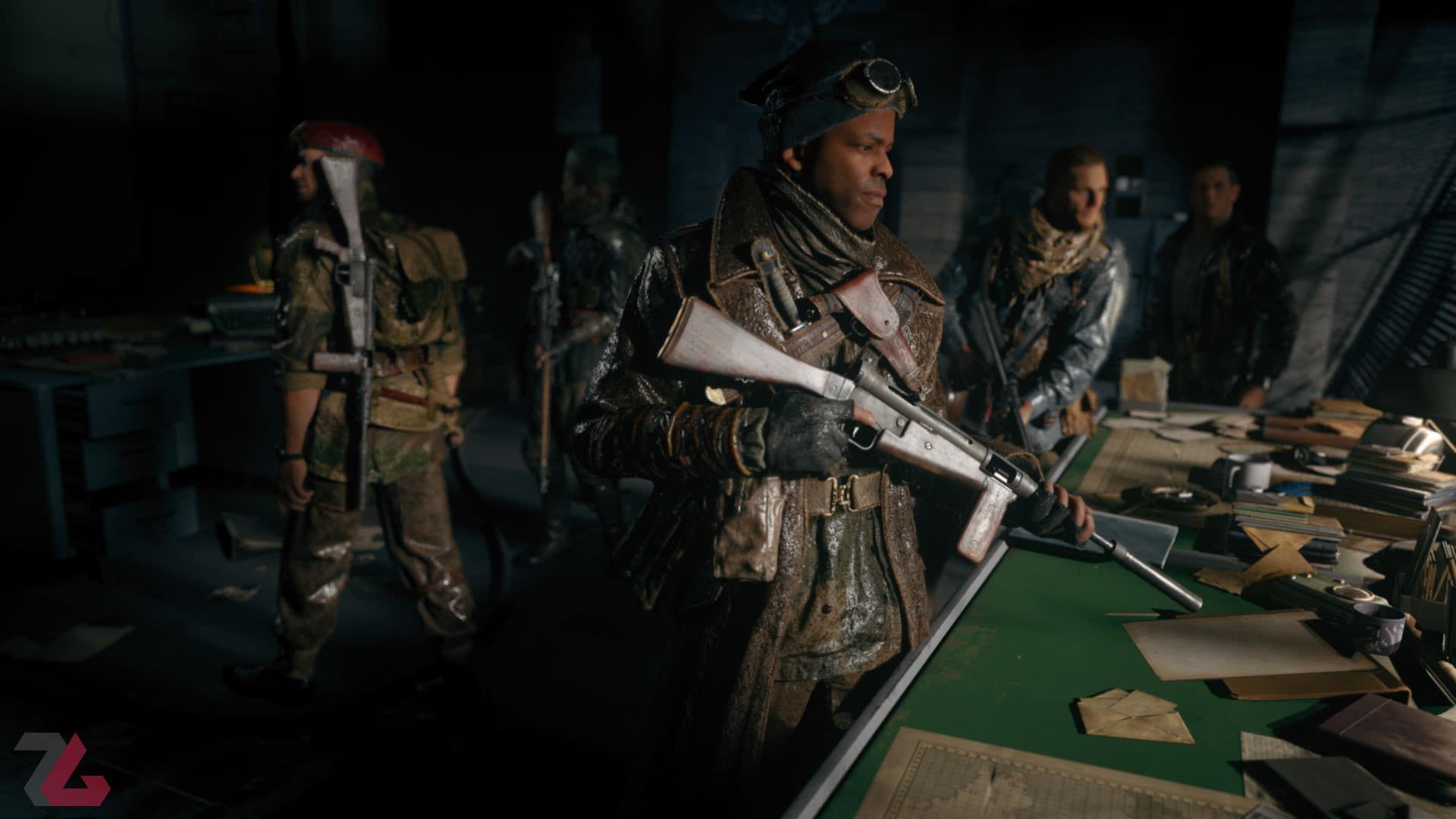 اعضای گروه ونگارد در بازی Call of Duty: Vanguard