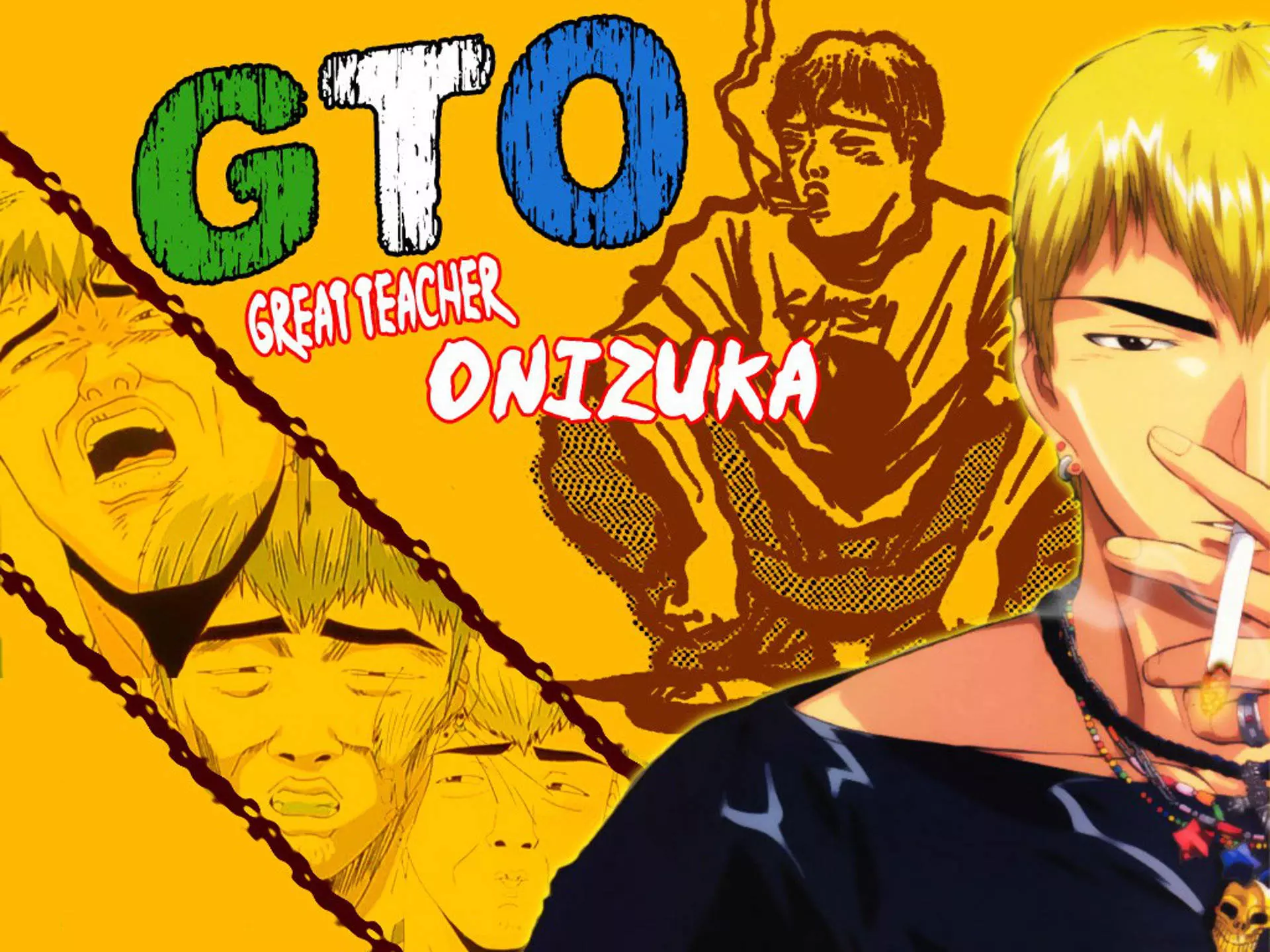 اونیزوکا در انیمه GTO / Great Teacher Onizuka