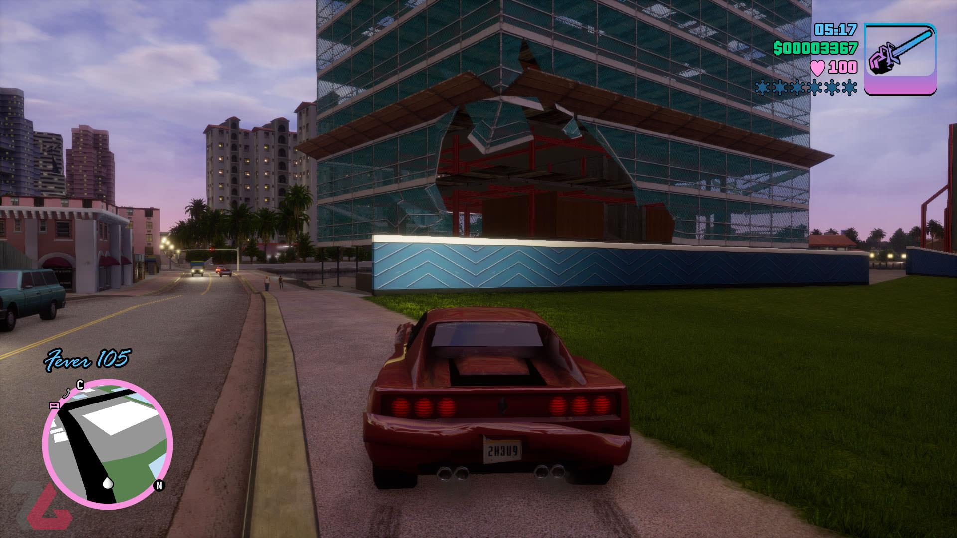 رانندگی در ریمستر GTA Vice City