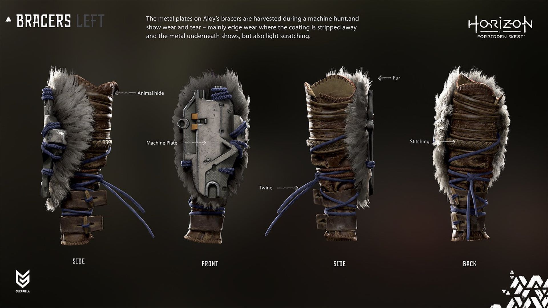 ارتقا ساعدبند الوی در بازی Horizon Forbidden West با استفاده از قطعات ربات‌ها