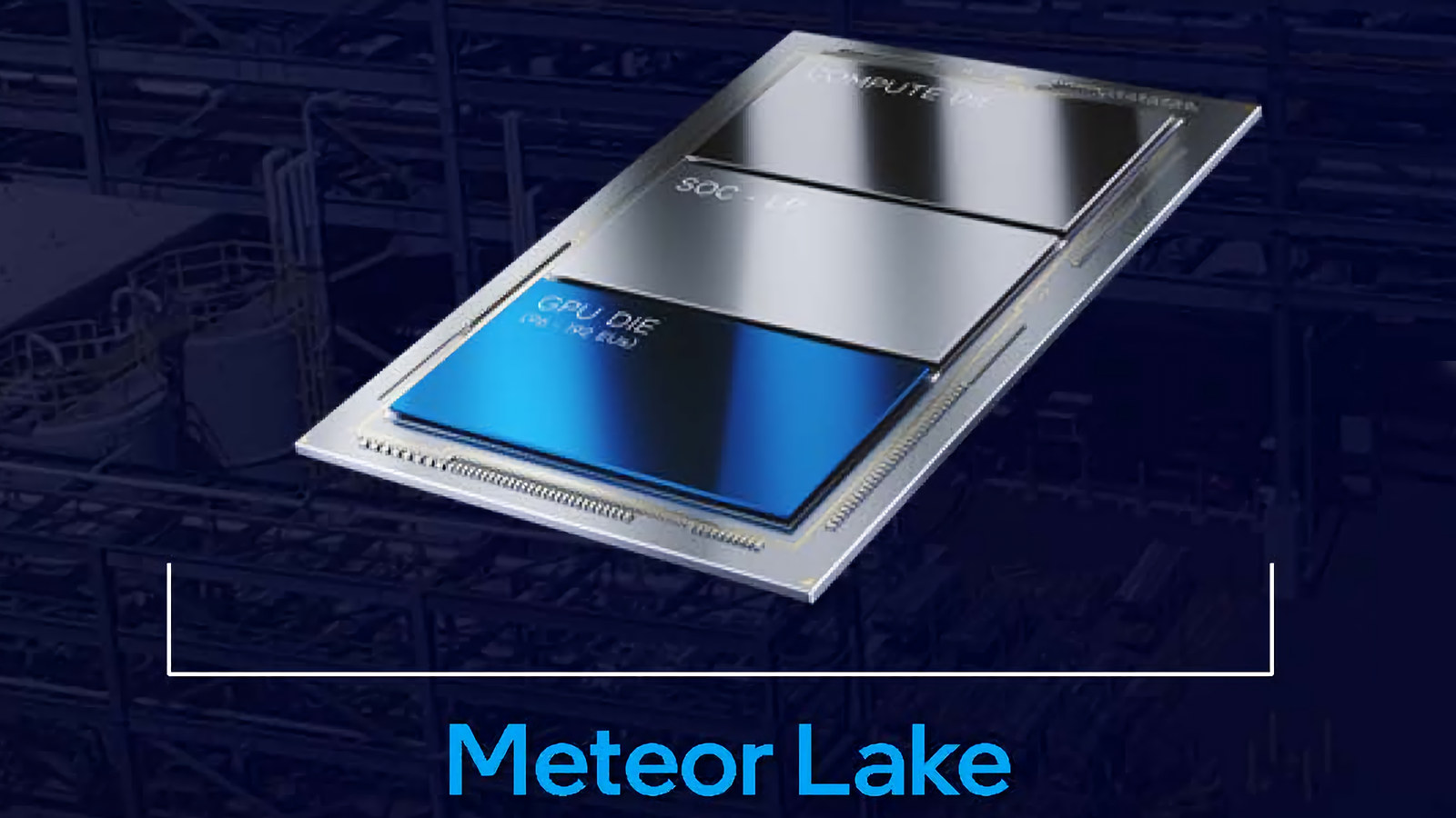 انتشار اولین تصویر از پردازنده نسل چهاردهمی اینتل Meteor Lake 