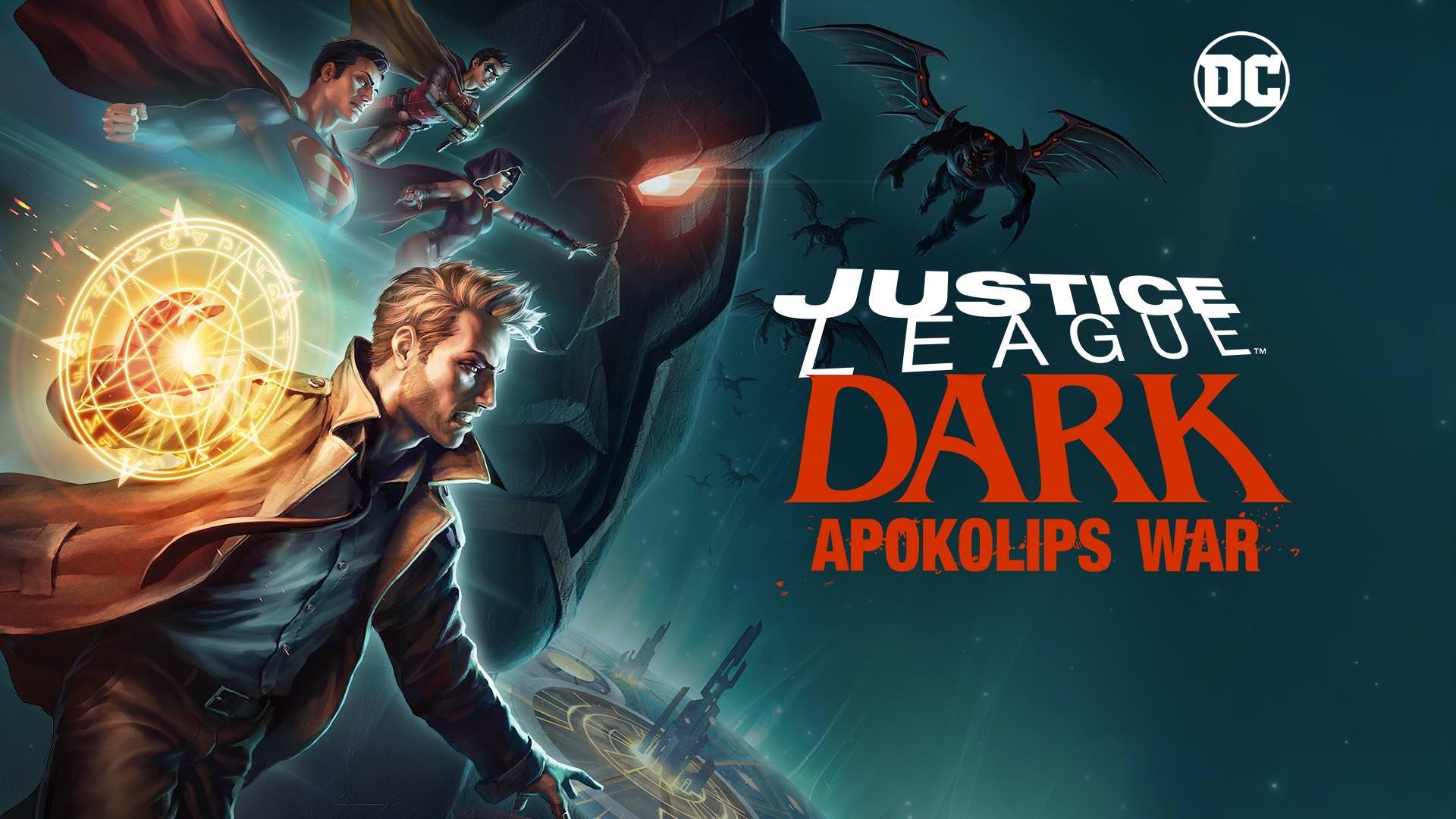 کنستانتین، سوپرمن و سایر شخصیت‌های انیمیشن Justice League Dark: Apokolips War