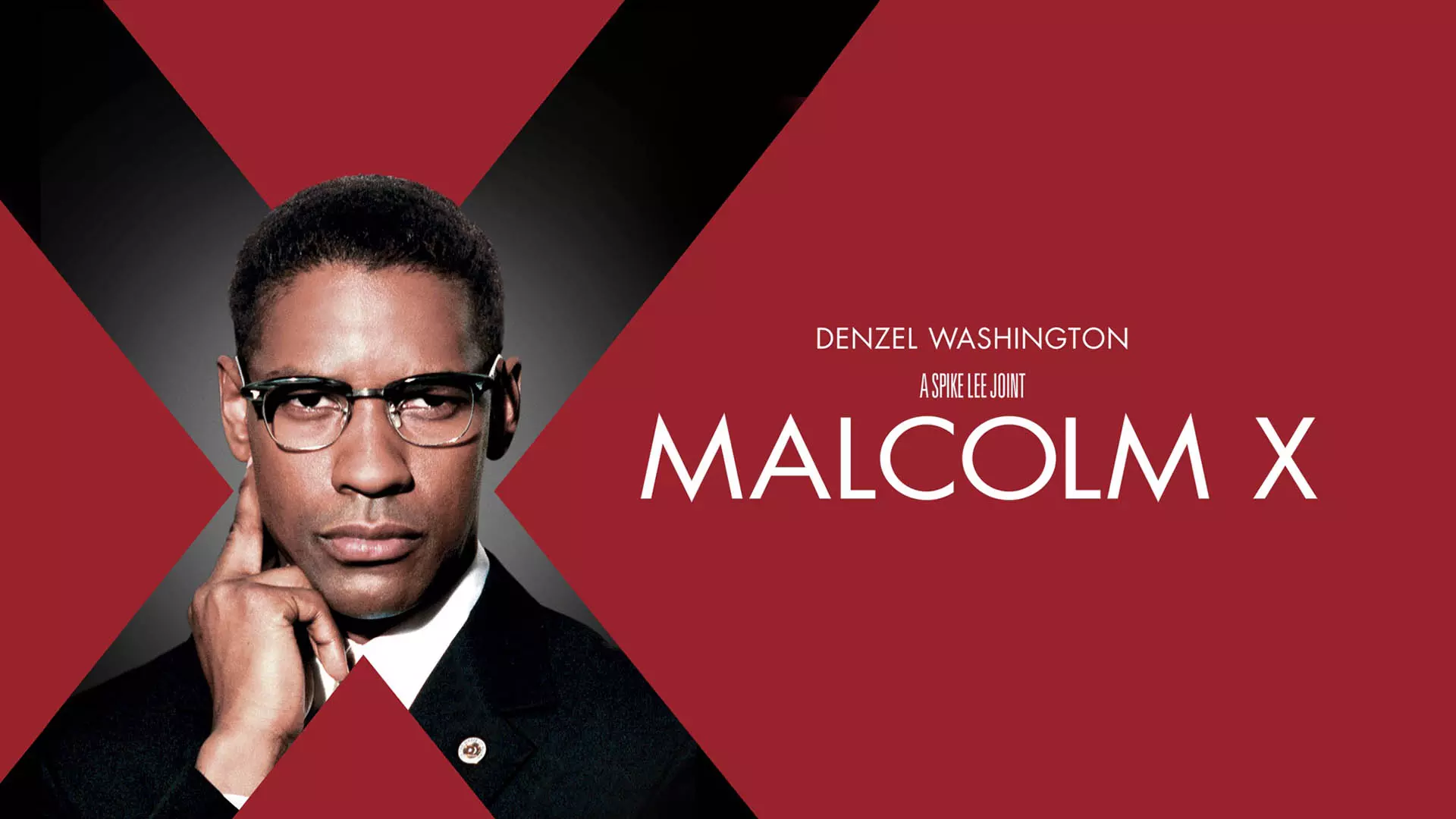 کاور فیلم Malcolm X با حضور دنزل واشنگتن