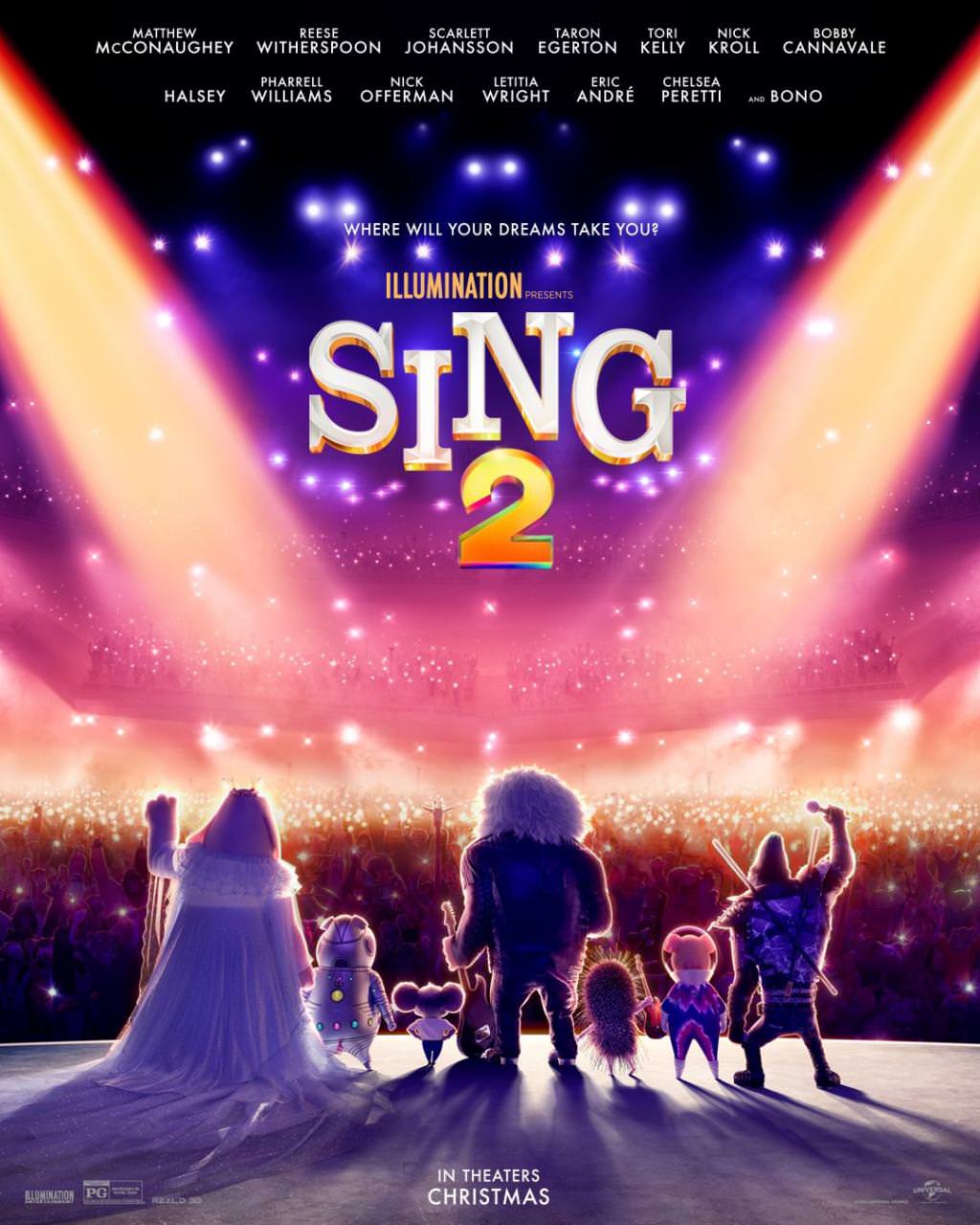 پوستر جدید انیمیشن Sing 2