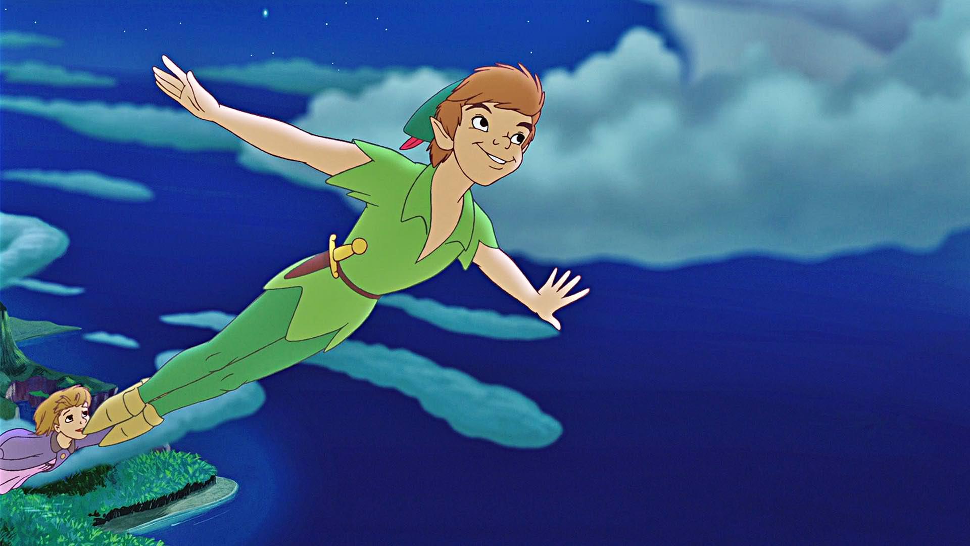 پرواز پیتر پن در انیمیشن Peter Pan والت دیزنی