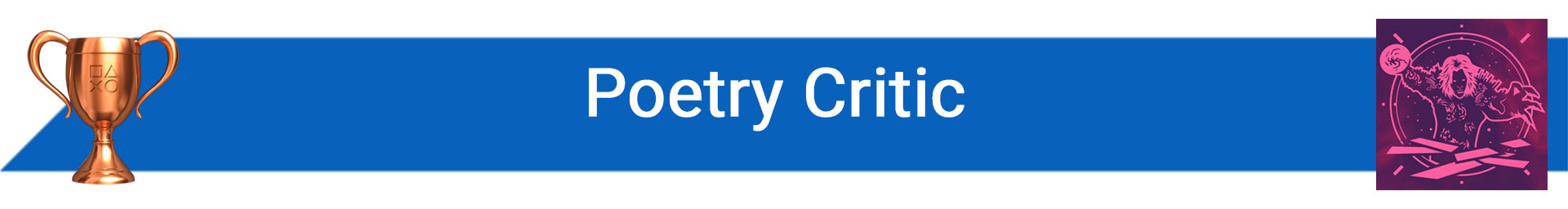 تروفی Poetry Critic