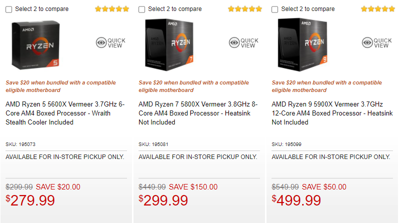 کاهش قیمت تراشه های AMD