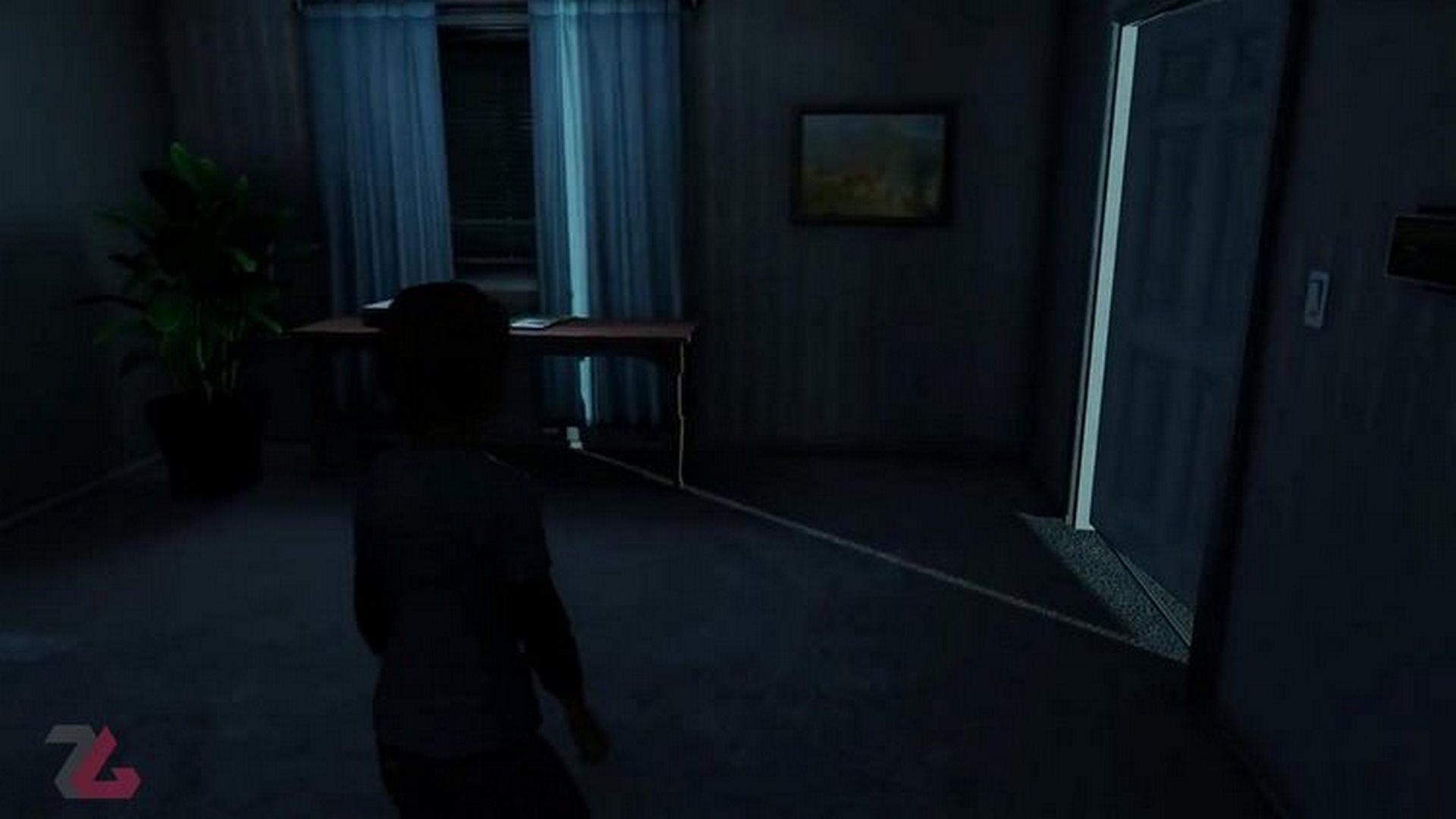 تصویری از نشانه‌‌گذاری‌های محیطی و صداسازی برای آگاهی بازیکن در The Last of Us