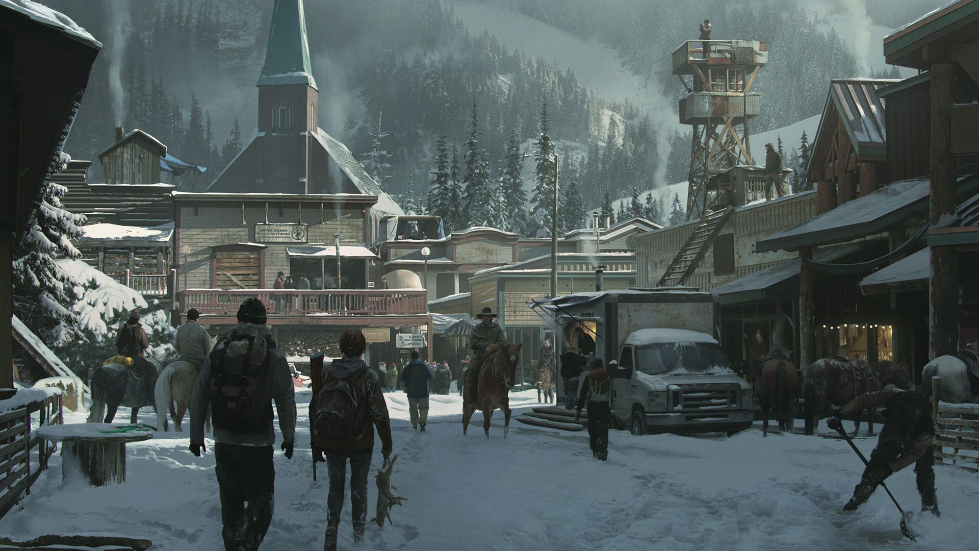 شهر جکسون در بازی‌های The Last of Us 