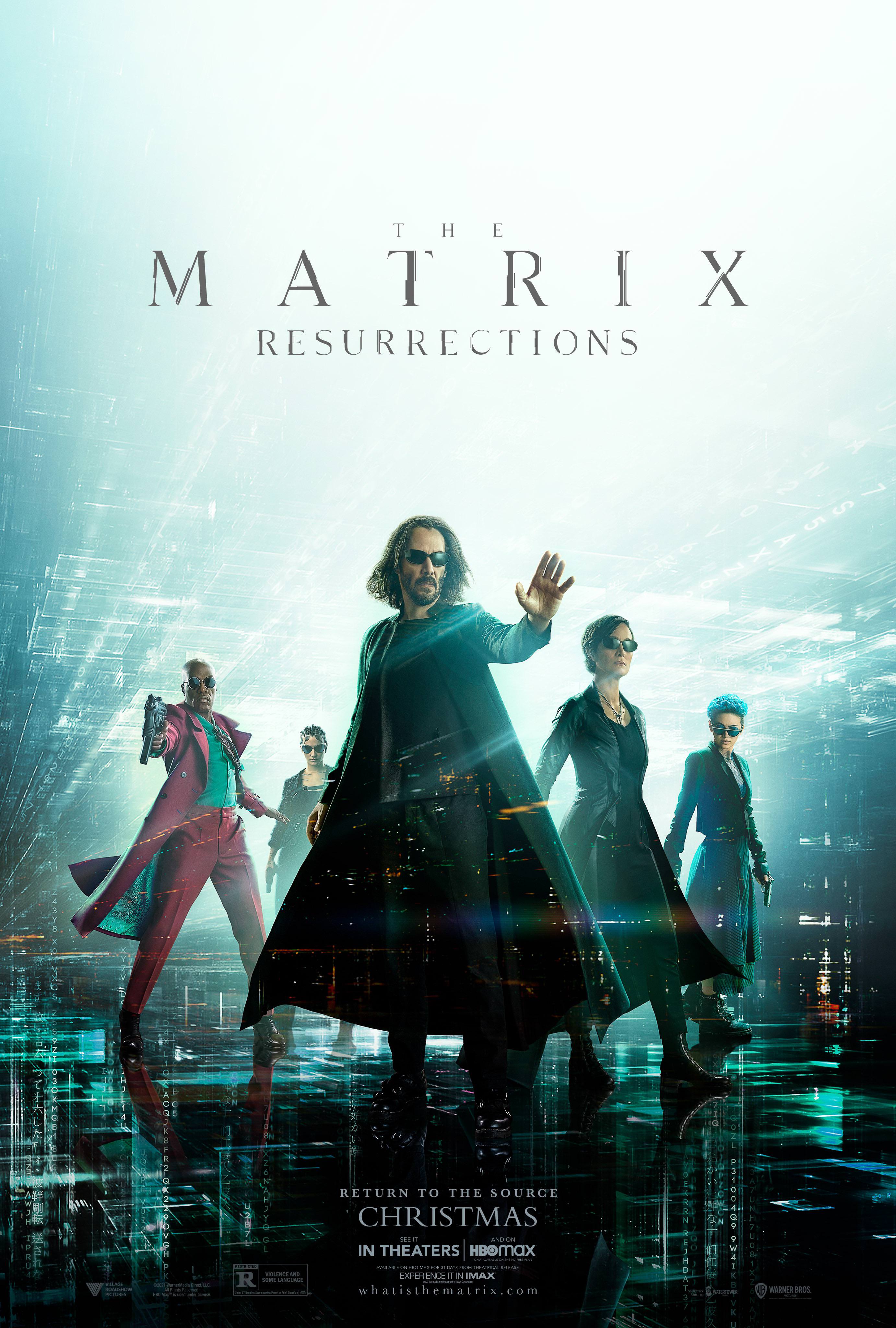 پوستر جدید فیلم The Matrix Resurrections با نقش‌آفرینی کیانو ریوز