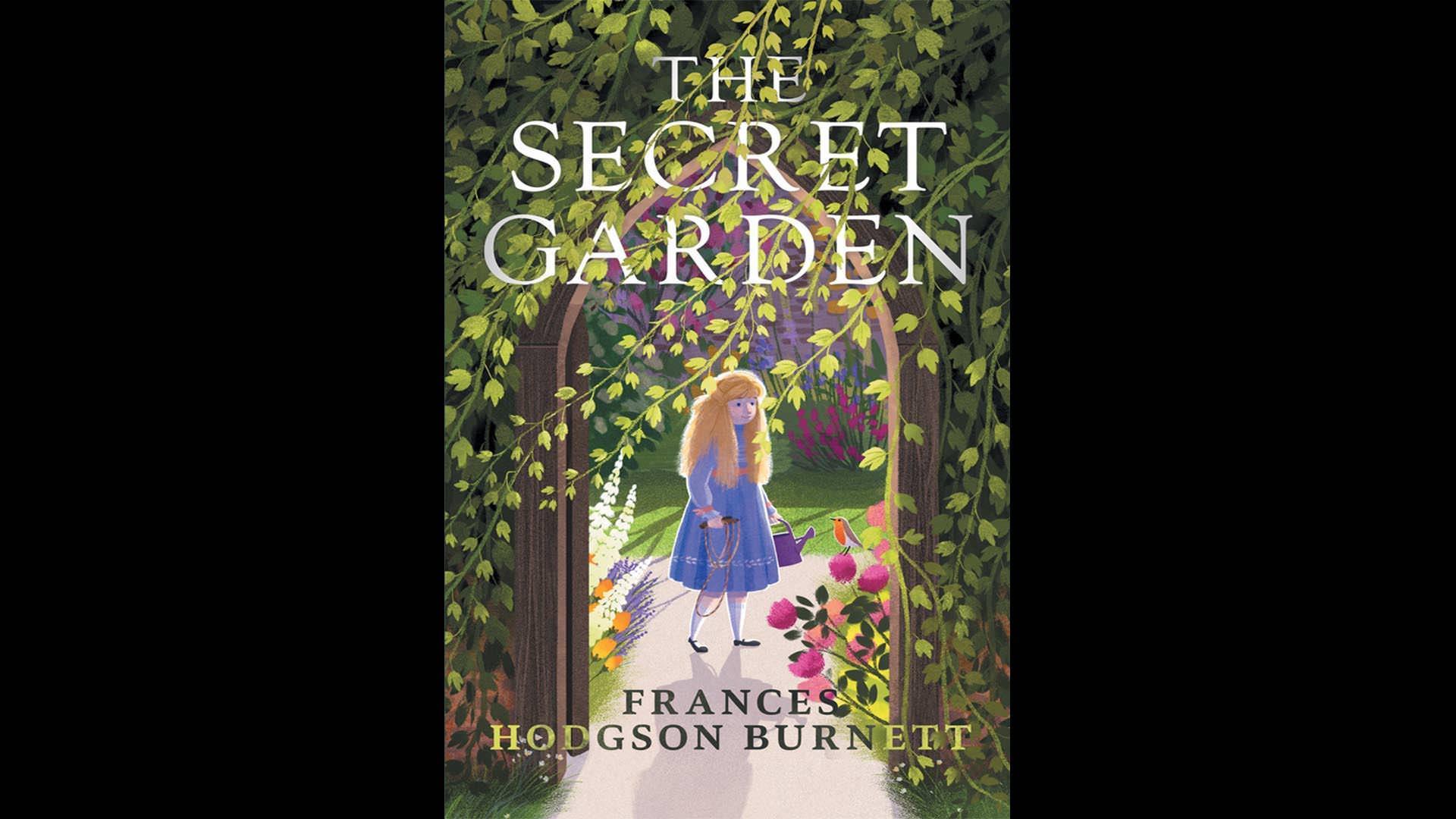 طرح جلد کتاب The Secret Garden