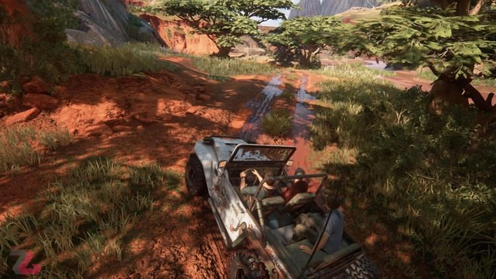 تصویری از سرنخ‌های محیطی در محیط بازی Uncharted 4 