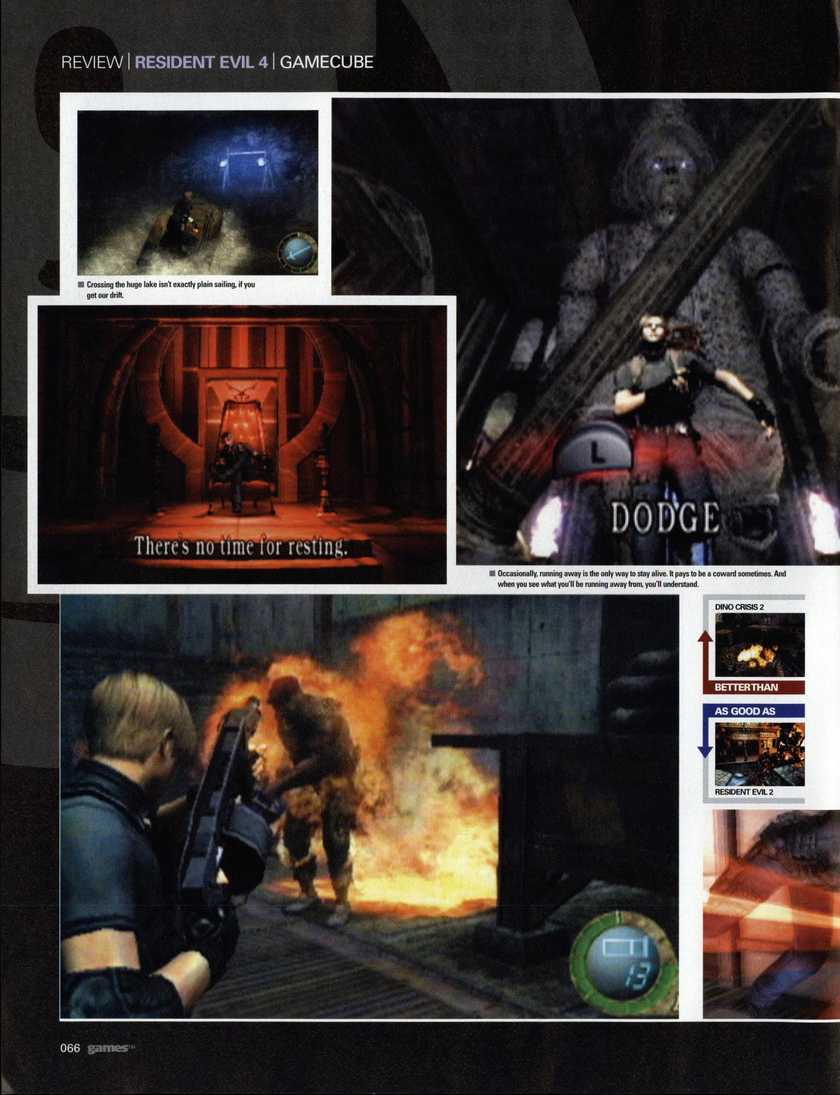 بازی Resident Evil 4 در مجلات