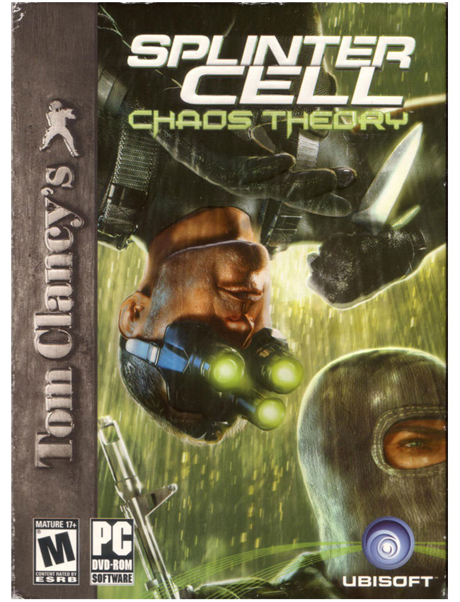 کاور آرت رسمی بازی Tom Clancy's Splinter Cell: Chaos Theory
