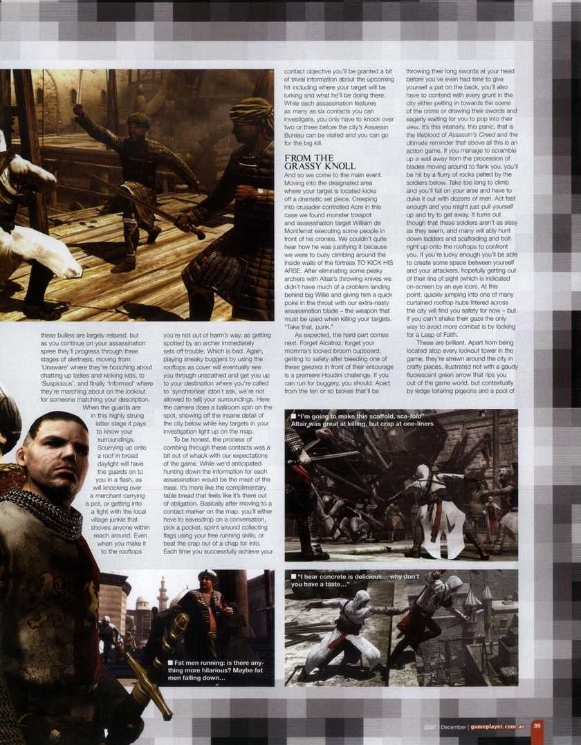 بازی Assassin's Creed در مجلات