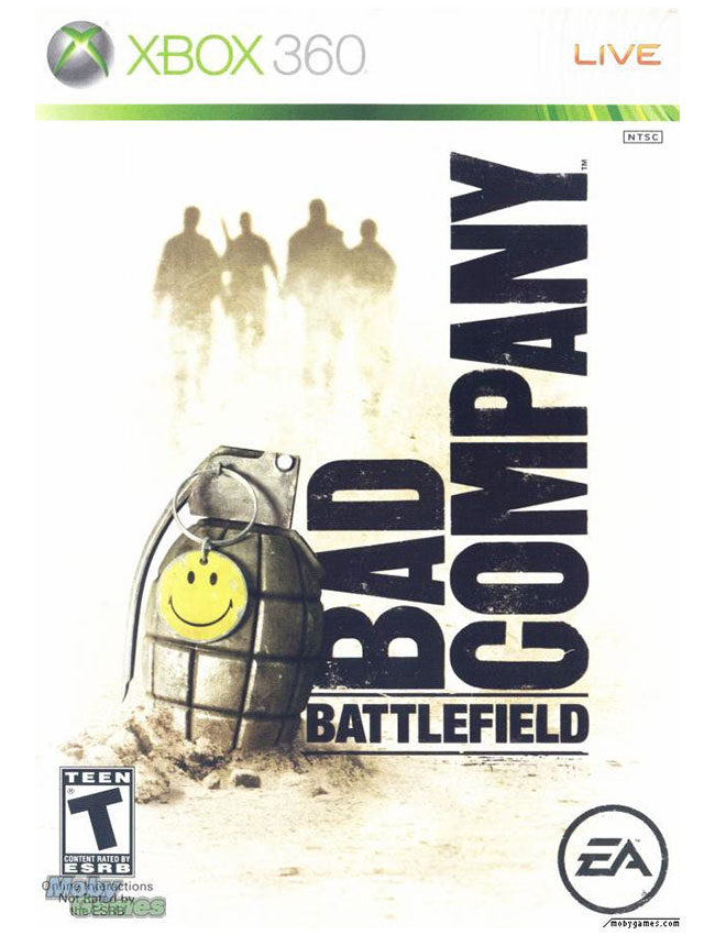 کاور رسمی بازی Battlefield: Bad Company