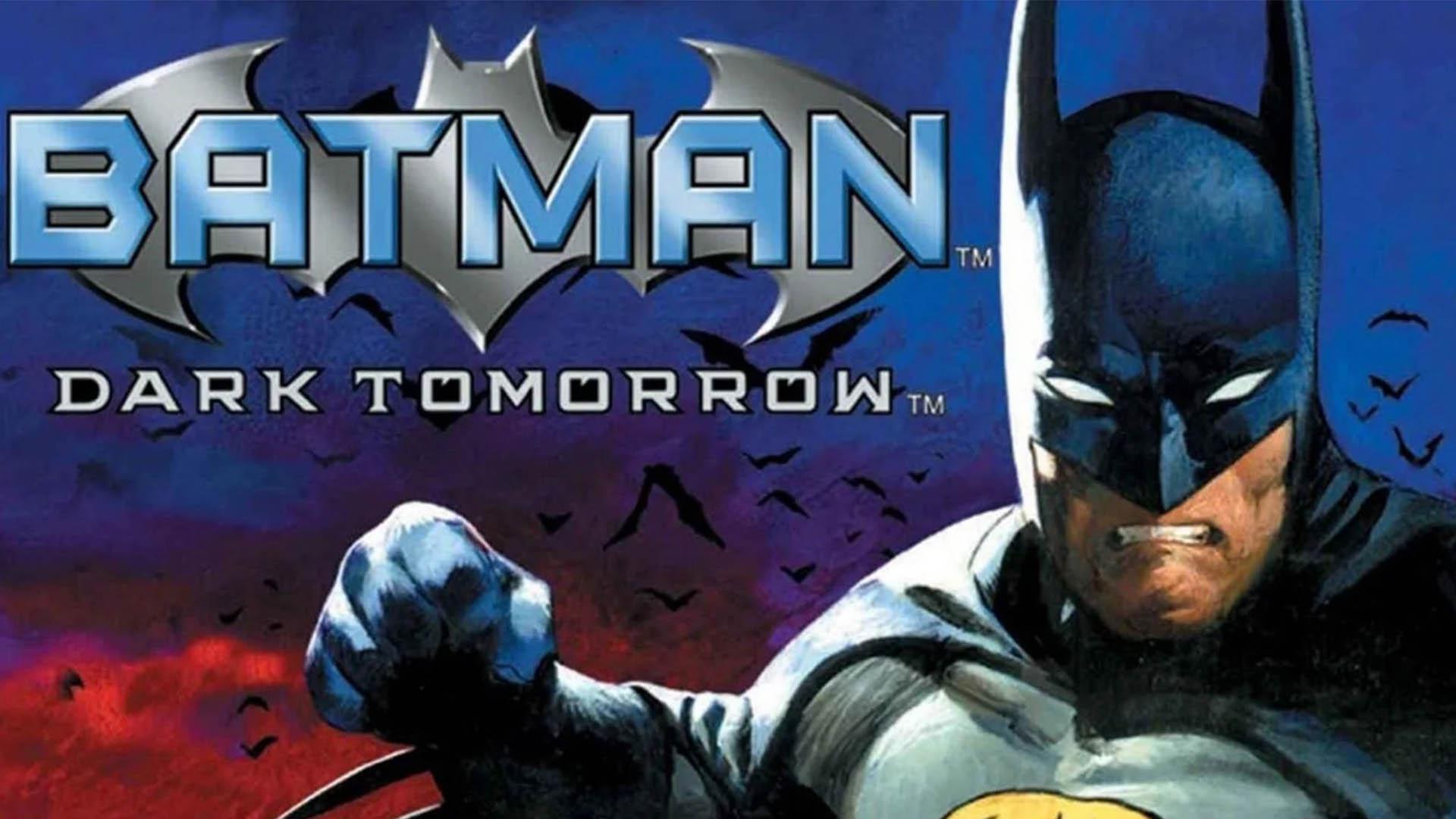 بتمن در حال مشت زدن در بازی Batman: Dark Tomorrow