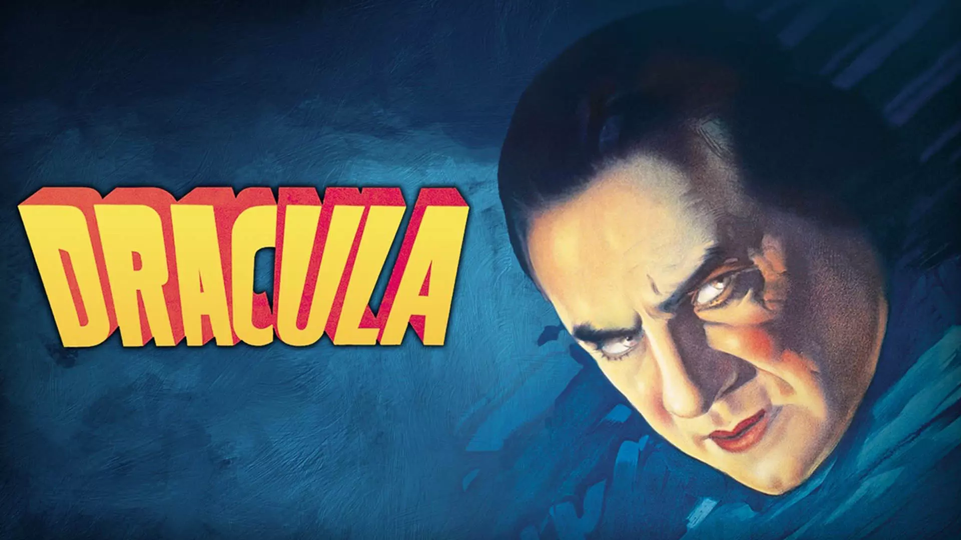 کاور آبی رنگ فیلم Dracula محصول سال ۱۹۳۱