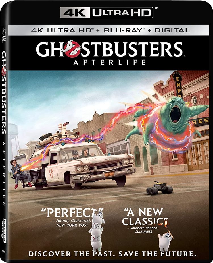 تصویر روی جلد نسخه خانگی فیلم Ghostbusters: Afterlife