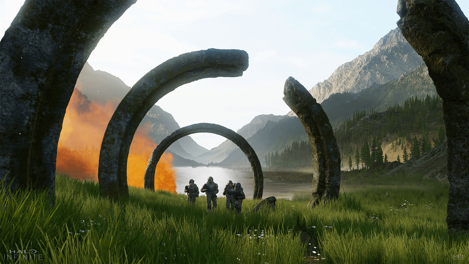 halo infinite characters environment  Image of halo infinite characters environment