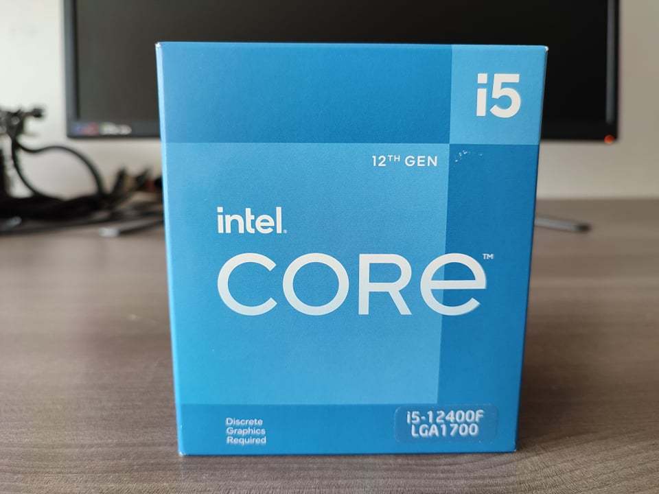 جعبه پردازنده Intel Core i5-12400F