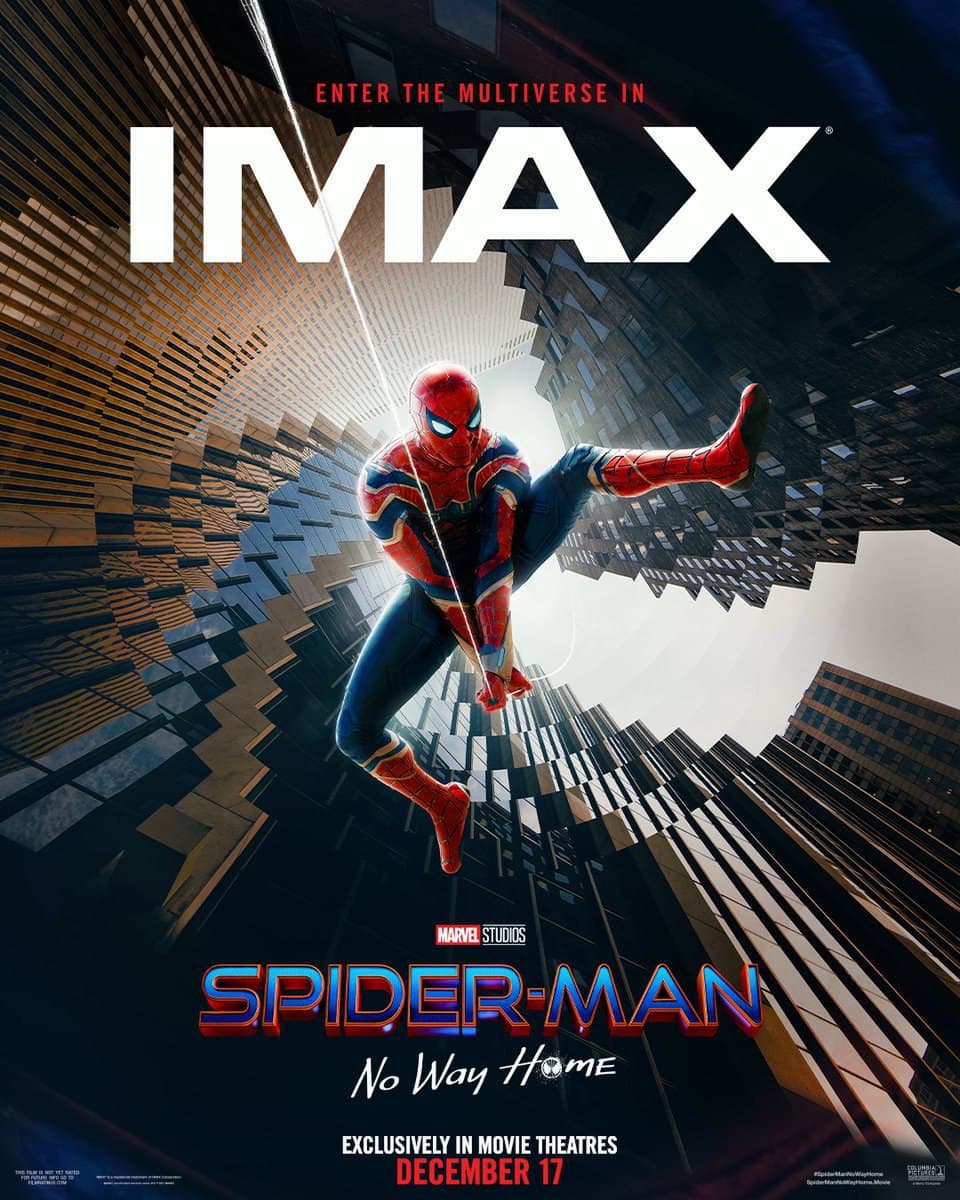پوستر IMAX فیلم Spider-Man: No Way Home
