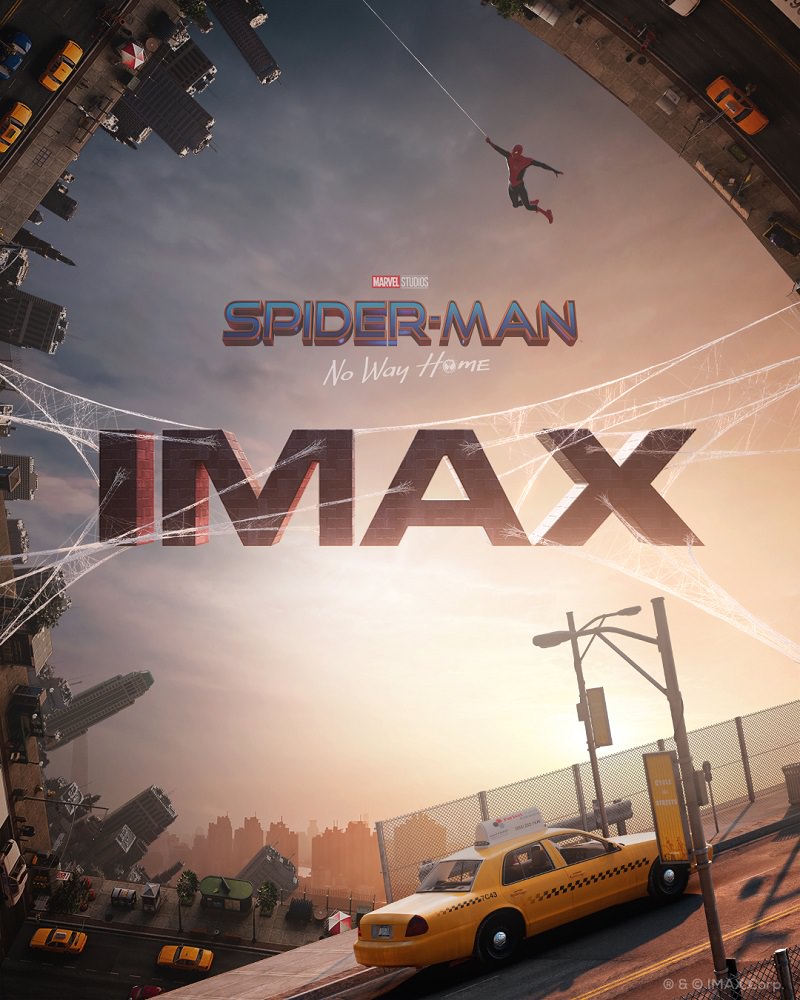 پوستر IMAX جدید فیلم Spider-Man: No Way Home