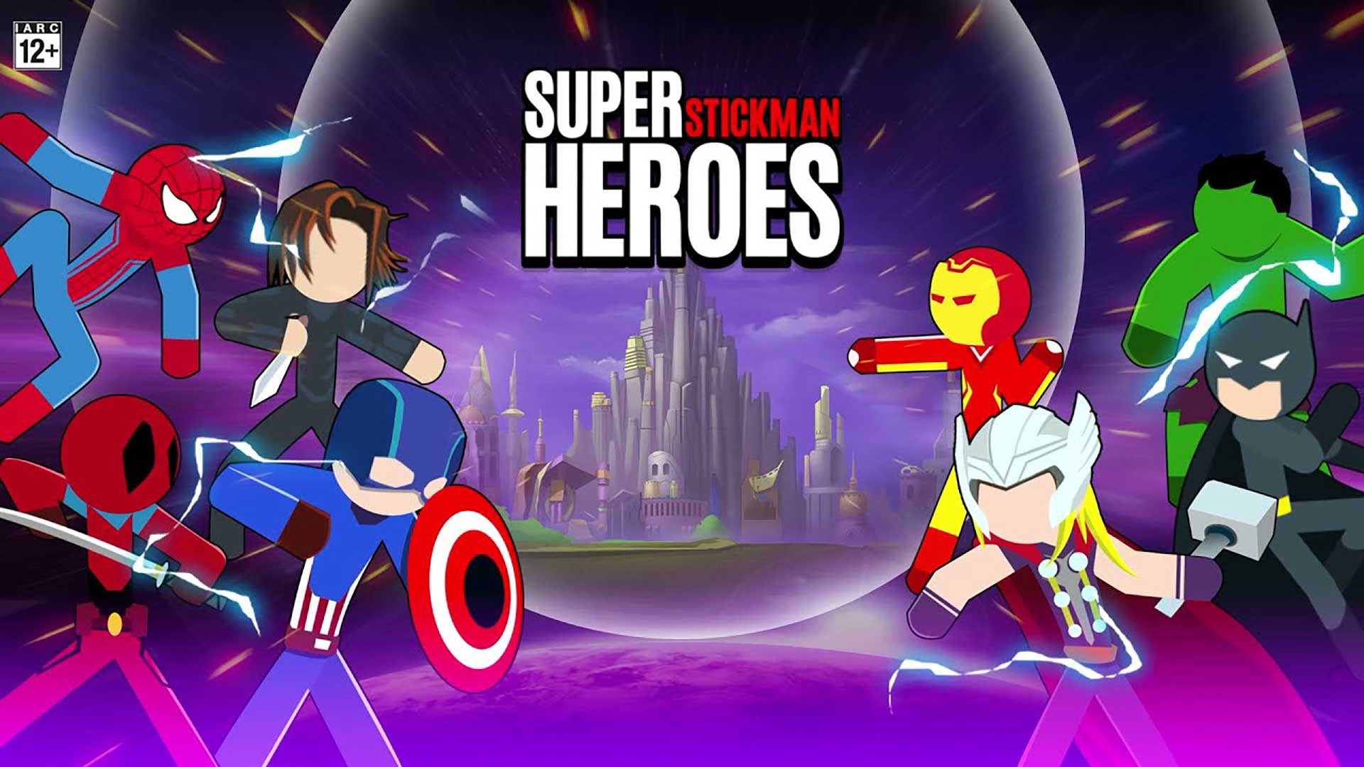 بازی اندروید Super Stickman Heroes Fight