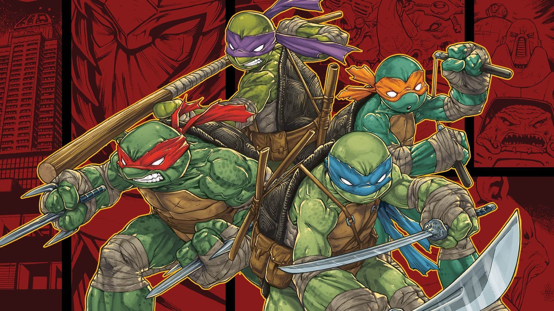 لاکپشت های نینجا در بازی Teenage Mutant Ninja Turtles: Mutants in Manhattan