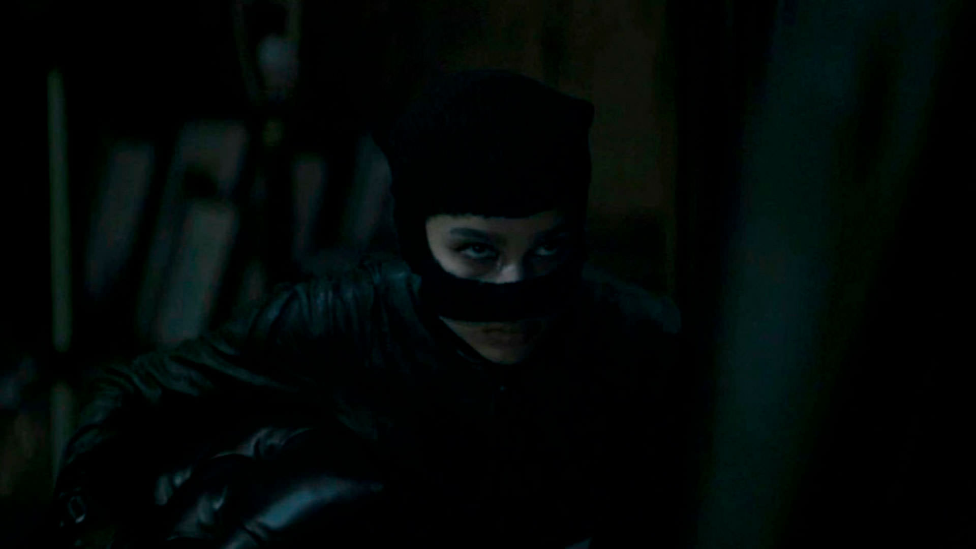 زوئی کراویتز در نقش زن گربه ای در فیلم The Batman