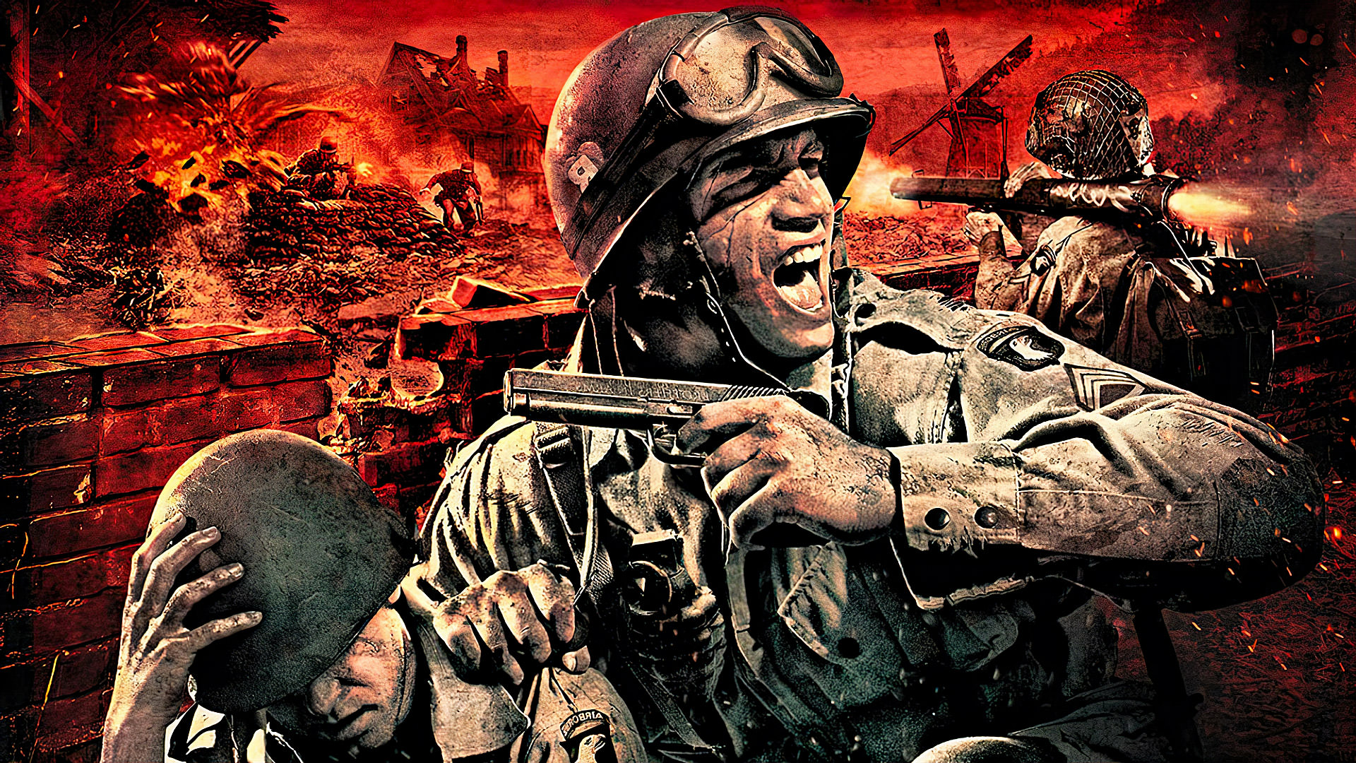 پوستری از مجموعه بازی‌های Brothers in Arms