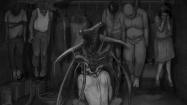 موجودات وحشتناک مختلف در طرح هنری سیاه و سفید بازی ترسناک استودیو مستقل جدید که غم و نابودی شخصیت های متفاوتی را به نمایش می‌گذارد