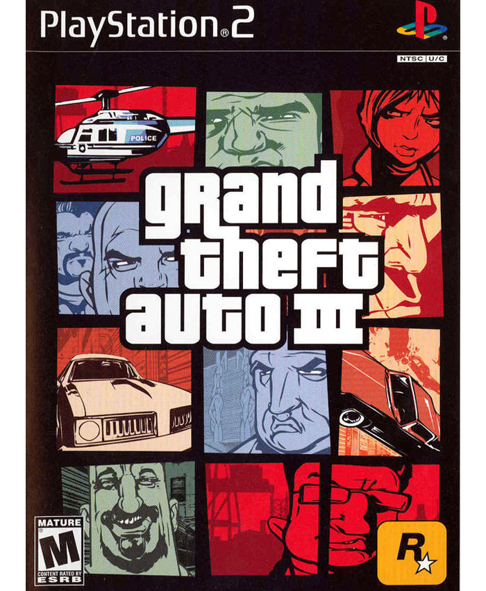کاور آرت رسمی بازی GTA 3