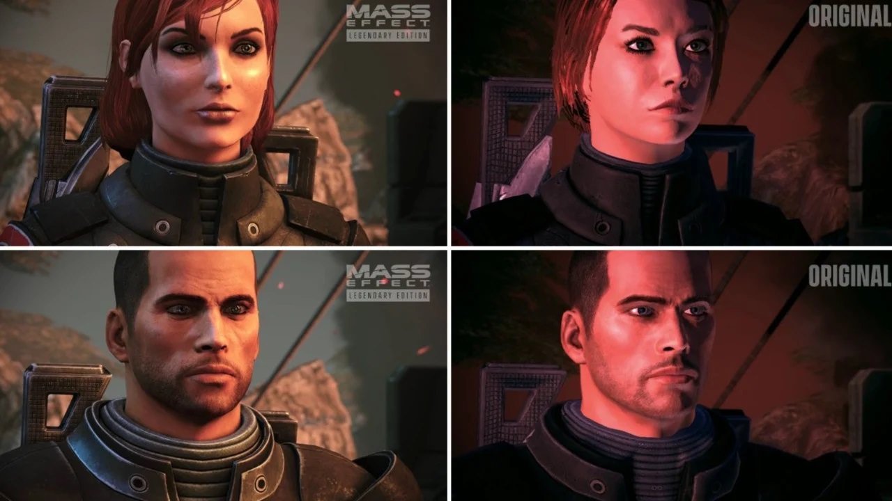 مقایسه کیفیت بازی های اوریجنال Mass Effect و نسخه ریمستر بازی