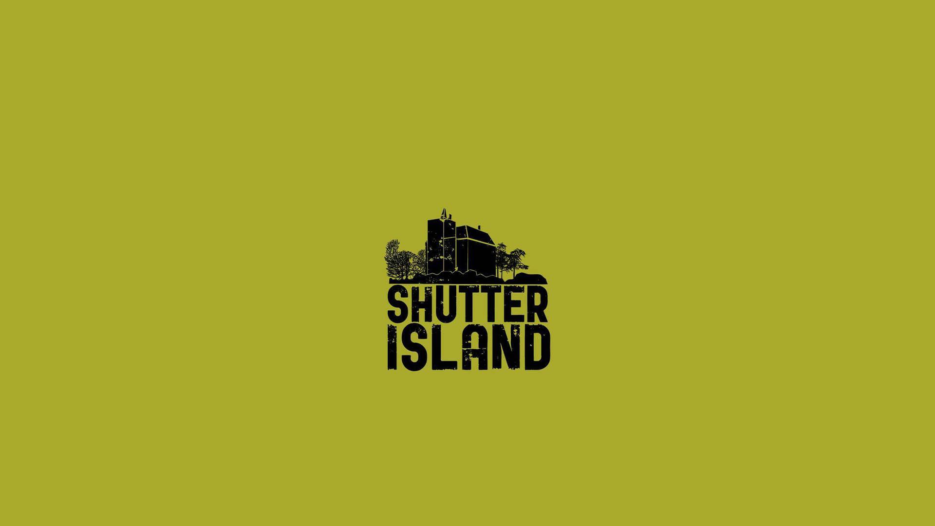 تصویری به رنگ زرد از عنوان فیلم Shutter Island