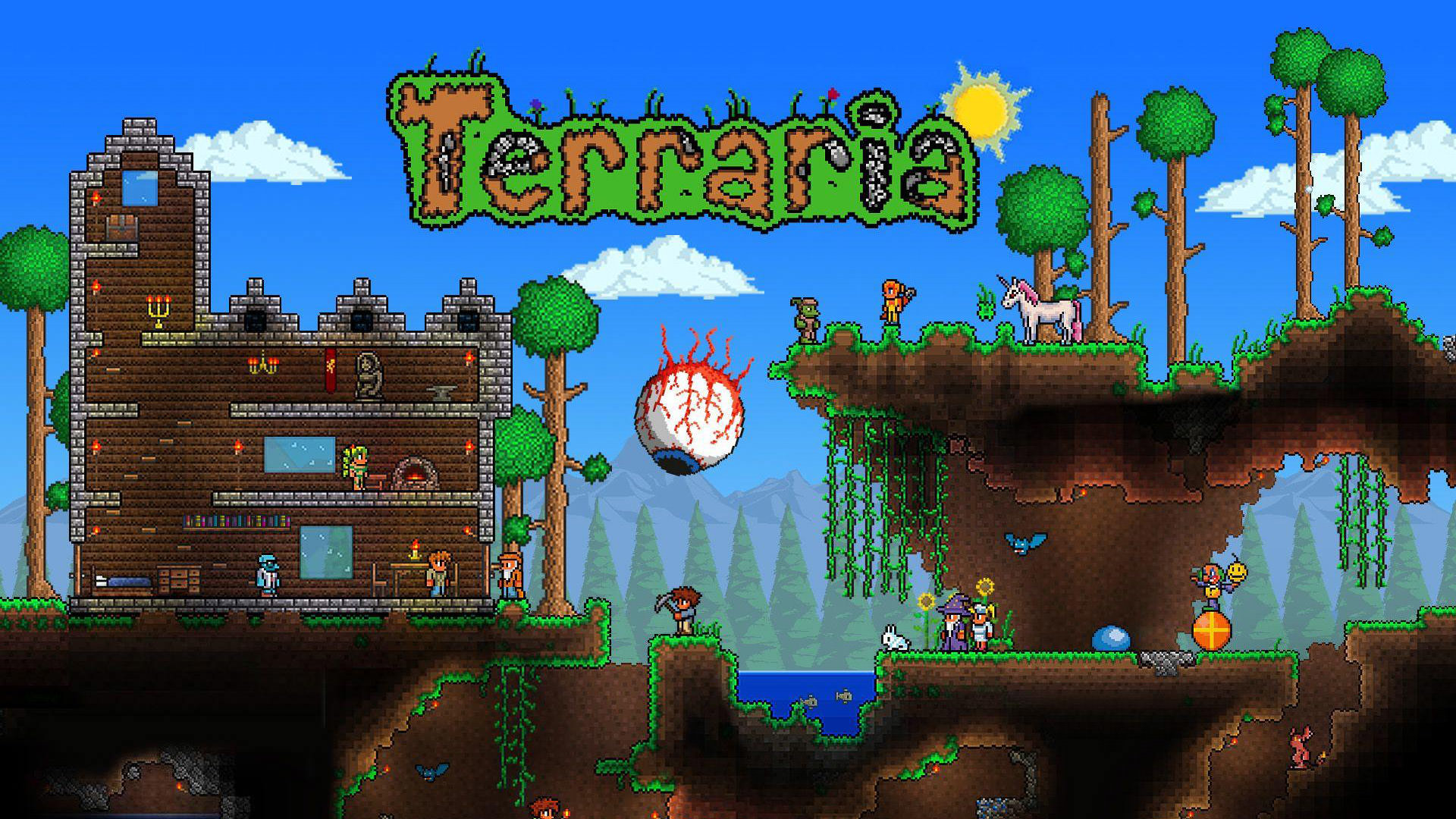پوستر بازی Terraria