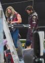 ظاهر متفاوت کریس همسورث و کریس پرت در پشت صحنه فیلم Thor: Love and Thunder