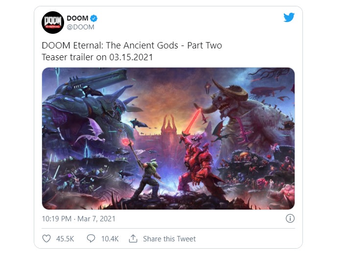 توییت جدید بتسدا برای Ancient Gods 2 DLC