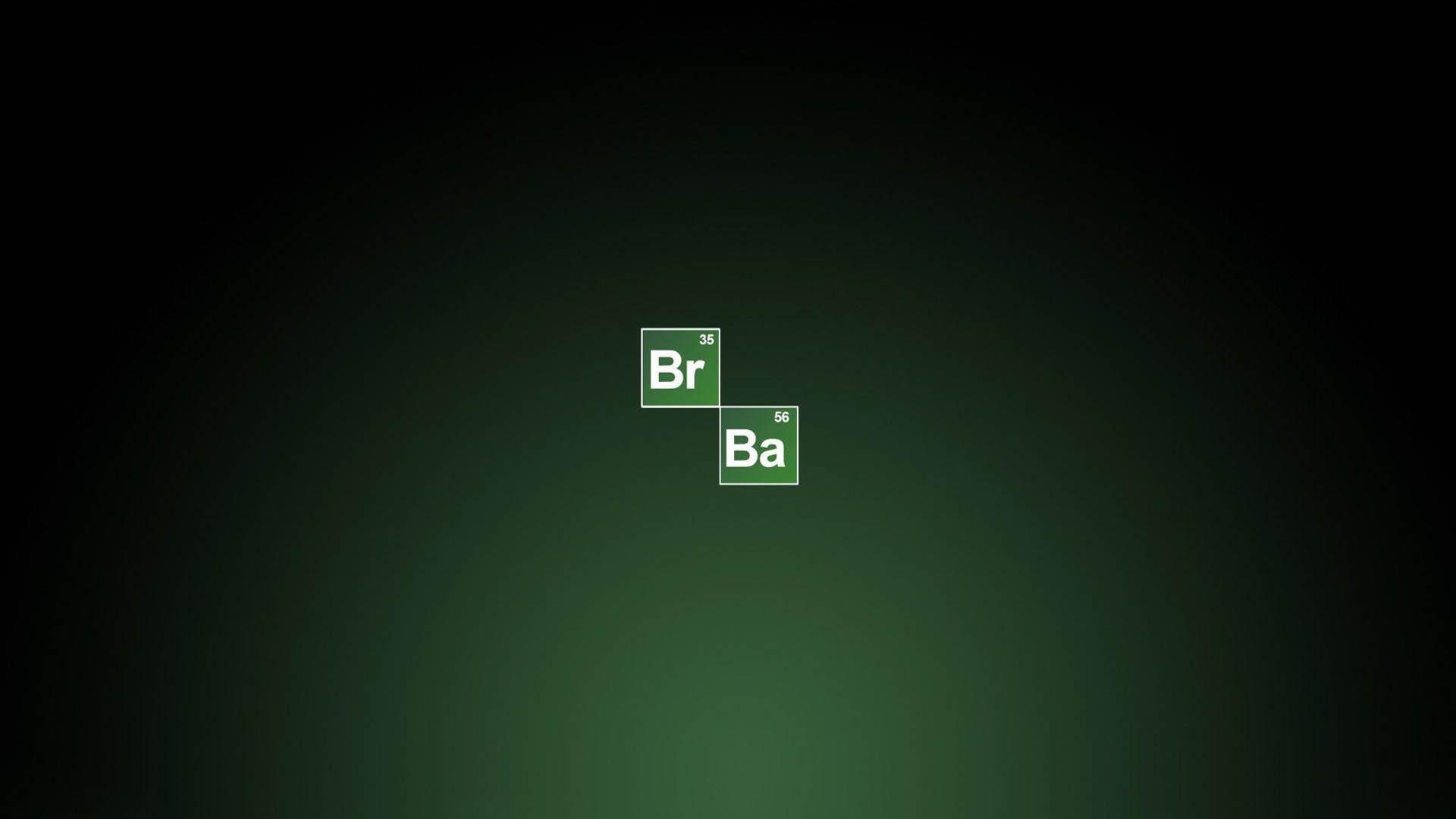 لوگوی سریال Breaking Bad که با حروف جدول مندلیف طراحی شده