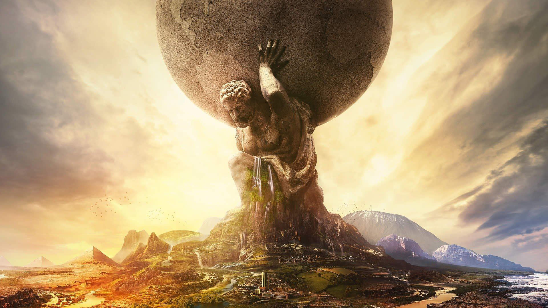 Atlas on Earth in Civilization V