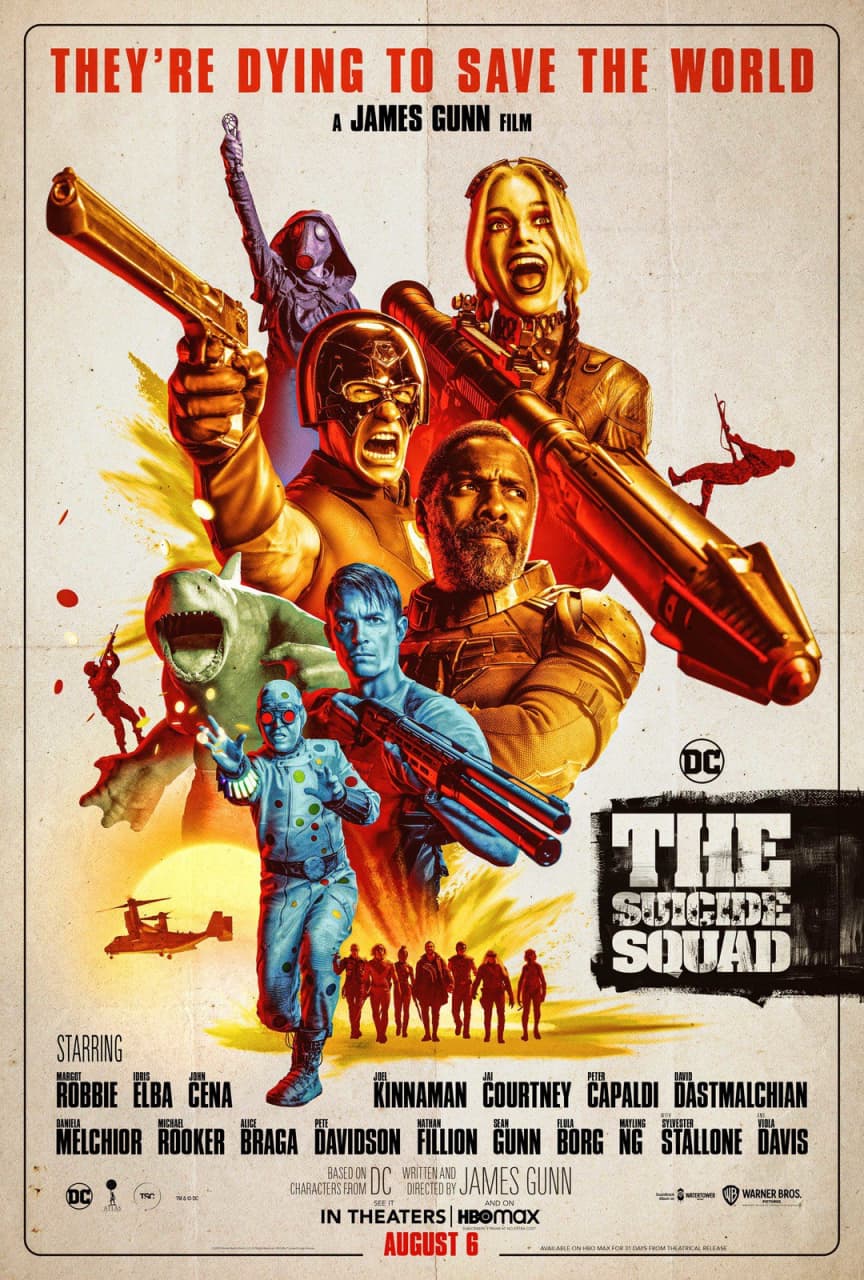 ارجاع به فیلم های جنگ ویتنام در پوستر جدید فیلم The Suicide Squad