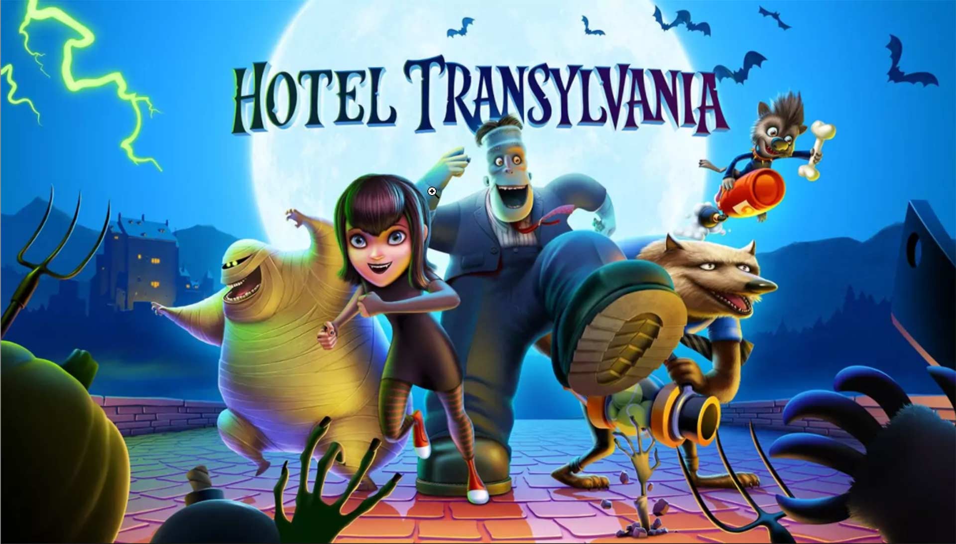میویس، فرانکشتاین و دیگر هیولاهای انیمیشن هتل ترانسیلوانیا