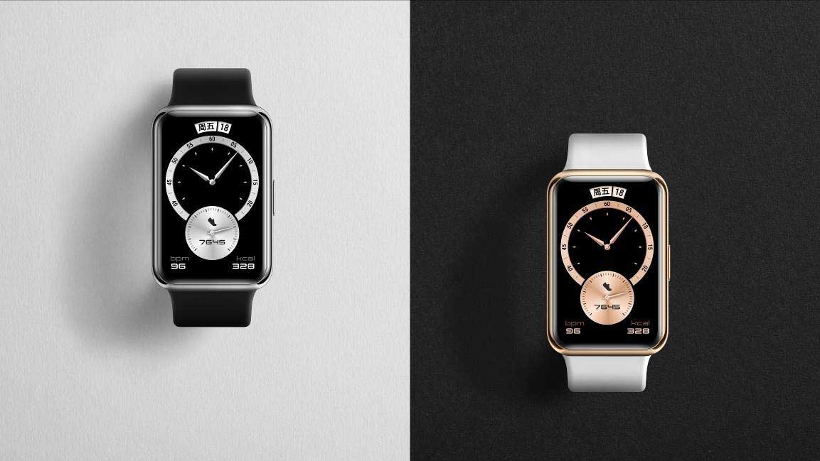 مدل سفید و مشکی ساعت هوشمند هواوی واچ فیت